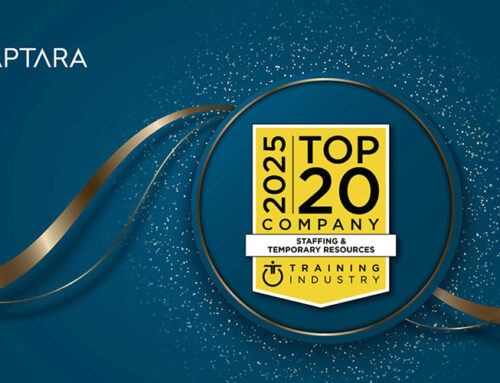 Aptara Named a 2025 Top 20 Staffing and Temporary Resources Company by Training Industry