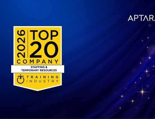 Aptara Earns Spot on Training Industry’s 2026 Top 20 Staffing and Temporary Resources Companies